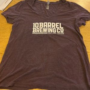 10 Bartel Brewing Co t shirt size XXL purple
